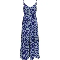 ONLY Alma Life Poly Sleeveless Long Dress Multicolore L Femme