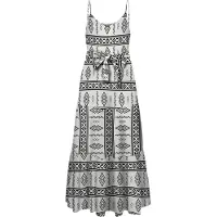 Vero Moda Dicthe Ancle Sleeveless Long Dress Multicolore M Femme
