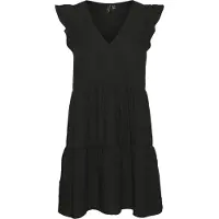 Vero Moda Kita Sleeveless Midi Dress Noir L Femme