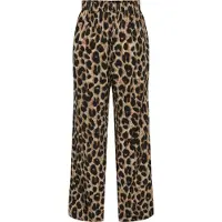 Pieces Pantalon 'Gurla' cappuccino / noisette / noir
