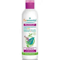 Puressentiel shampooing anti-poux Pouxdoux aux huiles essentielles bio de lavande et d'ylang-ylang - pour soigner et éliminer les lentes en douceur, 200 ml de shampooing