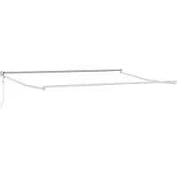 vidaXL Store extensible jaune et orange 450 x 300 x 165 cm
