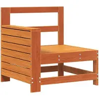 vidaXL Canapé de jardin avec accoudoirs 69x62x70,5 cm pin massif