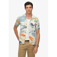 Superdry Merchant Hawaiian Short Sleeve Shirt Multicolore M Homme
