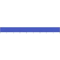 vidaXL Paravent 9 panneaux Tissu 1200 x 160 cm Bleu azuré