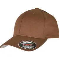 Hoedshop Casquette caramel / rouge / noir / blanc