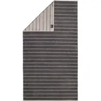Cawö Serviette de douche anthracite / gris clair