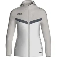 Jako Iconic Veste À Capuchon Femmes - Blanc / Gris Tendre | Taille: 36