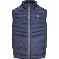 Jack & Jones Gilet 'JJESprint' gentiane / rouge / blanc