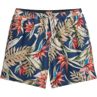 Superdry pour homme. M3010242A Maillot de bain multicolore à imprimé hawaïen (S), Beachwear, Polister recyclé, Durable