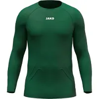Jako Lightweight Maillot Manches Longues Hommes - Vert Foncé | Taille: M