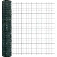 vidaXL Clôture en fil de fer soudé avec pointes, 10 x 1,5 m (L x H)