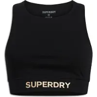 Superdry Sportswear Logo Sports Bra Noir XS Femme