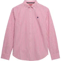 Superdry Chemisier rose / blanc
