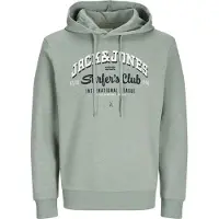 Jack & Jones Logo 2 Col Hoodie Vert S Homme