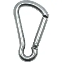 Kong Italy Harness Kl Snap Hook Argenté 120 mm