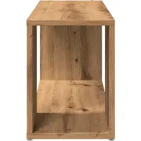 vidaXL Armoire TV Artisan-Chêne 80x24x32 cm Bois composite