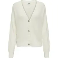 ONLY Cardigan 'ONLELLA' blanc cassé