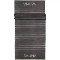Cawö Serviette de plage beige / anthracite