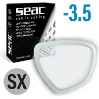 Seac Sub Lentille Correctrice Gauche X Eagle