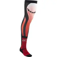 Alpinestars Chaussettes Pour Genouillères Bright Red White, Taille: L/XXL