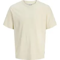 Jack & Jones T-Shirt 'JJEDOVER' blanc cassé