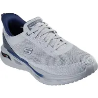 SKECHERS Baskets basses 'Slip-Ins: Relaxed Fit' gris clair