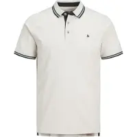 Jack & Jones T-Shirt 'JJPaulos' beige / vert / vert foncé
