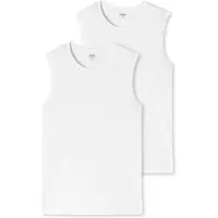 Schiesser Maillot de corps blanc