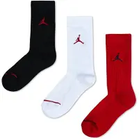 Jordan Chaussettes rouge / noir / blanc