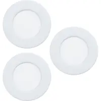 Eglo Projecteur encastré 3x Fueva 6 rond - blanc - Ø 8,8cm