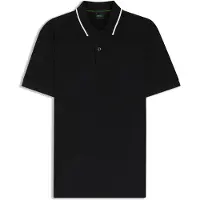 BOSS pour homme. 50554565 Polo Join Paddy noir (S), Casuel, Coton, Manche courte