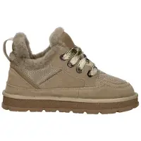 Shoecolate Veterschoenen Laag Veterschoenen Laag - Taupe - Maat 38