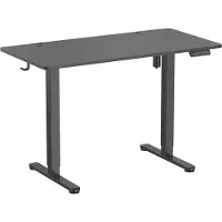 EDENWOOD Bureau Gaming Bb120 Motorisé Noir