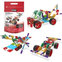 K'nex Kit de construction Véhicules - Custom Cruisers, 105 pièces avec sac de rangement