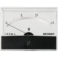 Voltcraft AM-86X65/15V/DC Einbau-Messgerät AM-86X65/15V/DC 15 V Drehspule (AM-86X65/15V/DC)