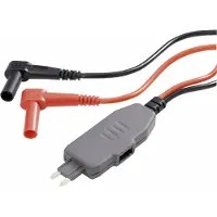 Voltcraft Adaptateur de mesure de fusible plat, Métrologie, Noir, Rouge