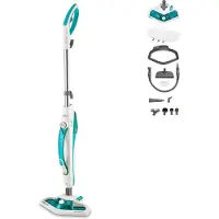 | PTEU0282 Vaporetto SV450_Double | Balai vapeur | Puissance 1500 W | Pression de la vapeur N/A bar | Capacité du réservoir d'eau 0,3 L | Blanc