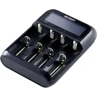 Voltcraft Chargeur de piles rondes (1 pcs, Chargeurs sans batterie)