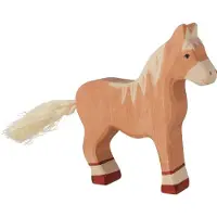 Holztiger Cheval en bois Marron clair