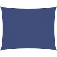 vidaXL Voile de parasol tissu oxford rectangulaire 3x6 m bleu