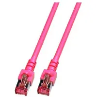 Efbe-Schott EFB RJ45 Patchkabel S/FTP Cat.6 LSZH 0.25m magenta