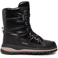 Geox Adelhilde Bottes de neige en Noir Synthétique 38