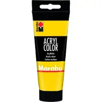 Marabu 6x , Peinture loisirs créatifs, Couleur acrylique (100 ml)
