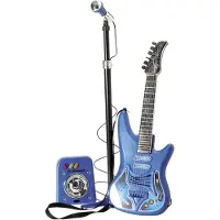 Reig Musicales Micro And Bafle Guitar Bleu
