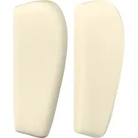 vidaXL Tête de lit avec oreilles Crème 147x23x78/88 cm Similicuir