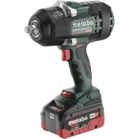 Metabo SSW 18 LTX 1450 BL - Visseuse à choc - sans fil - entraînement carré 1/2 pouce - 1450 N-m - 2 accus