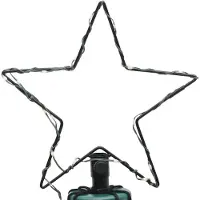 vidaXL Sapin de Noël à LED 275 LED colorées 180 cm