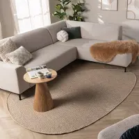 De Onlinewinkelier b.v. Volero - Tapis de jeu carré - Bliss Beige/Marron - 160x230 cm