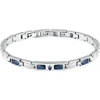Maserati Ceramic 18.5 3 Cm Bracelet Argenté Homme